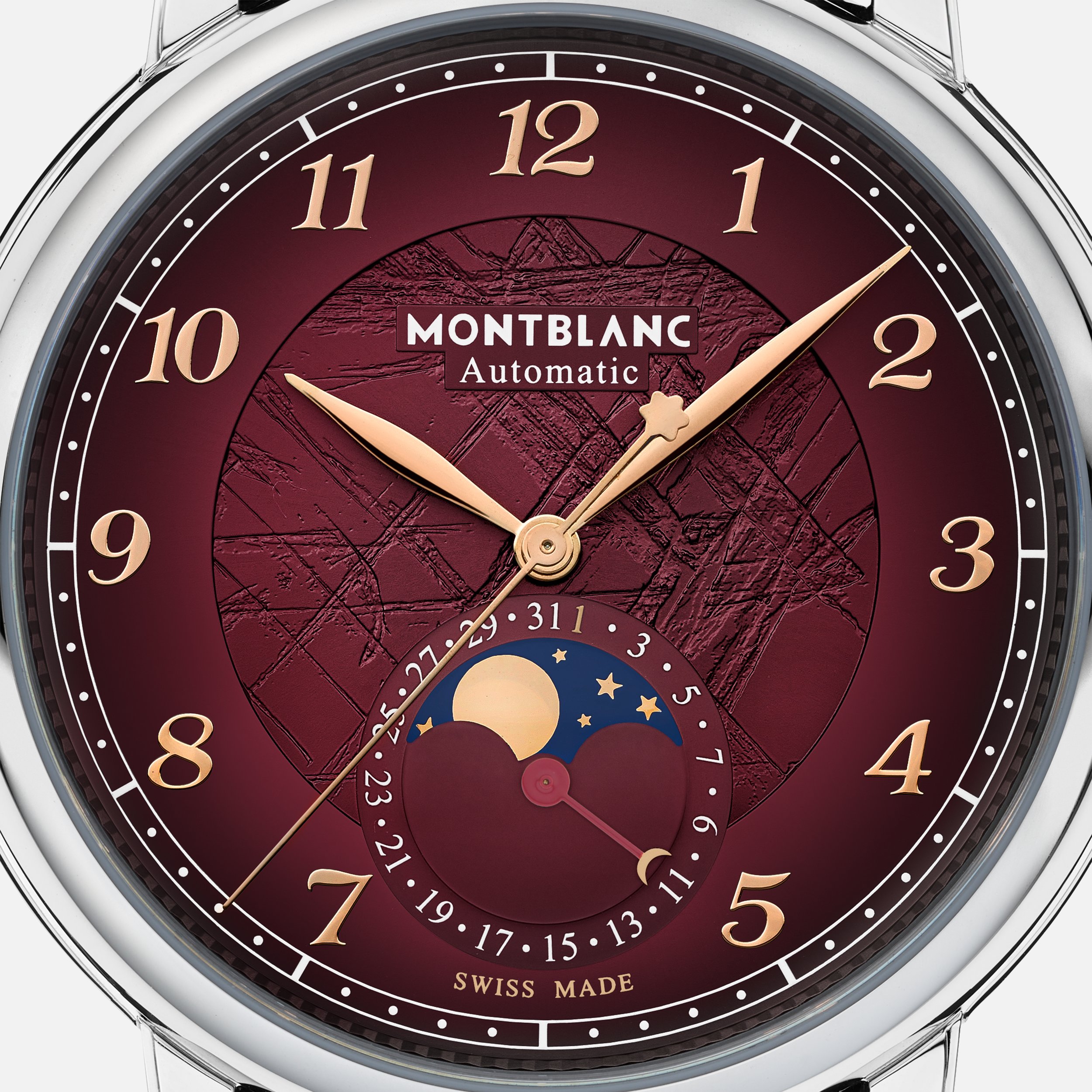 Montblanc Star Legacy Moonphase Automatic Burgundy 42mm 133244 | LORO