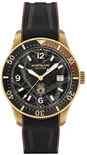 Montblanc Iced Sea Automatic Date Bronze Black 41Mm