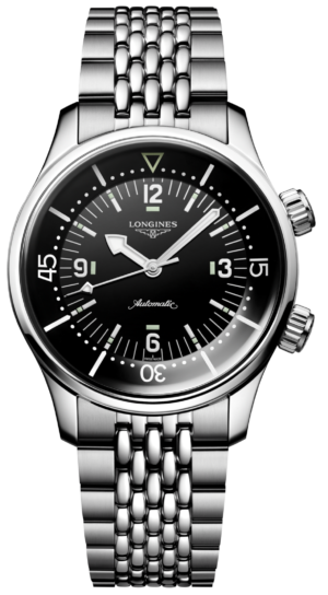 Longines Legend Diver Automatic Black 39Mm