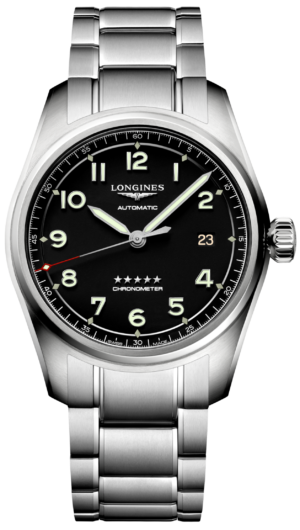 Longines Spirit Automatic Matt Black 40Mm