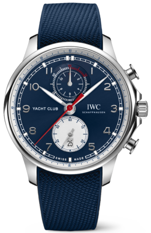 L’oro Canada | Luxury Watches &Amp; Jewellery 78 Iwc Portugieser Yacht Club Chronograph Orlebar Brown Blue 44.6Mm