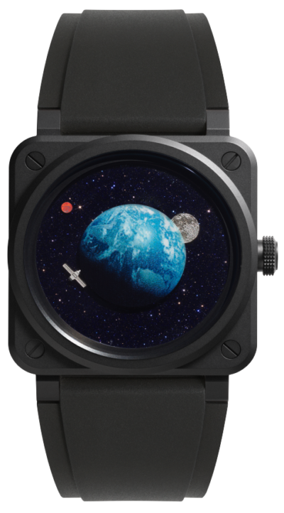 Bell & Ross BR-03 Astro Ceramic Blue Aventurine 41mm BR03A-EMM-CE