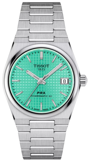 Tissot PRX Powermatic 80 Light Green 35mm