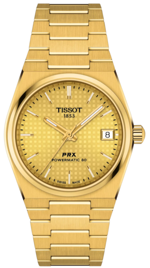 Tissot PRX Powermatic 80 Yellow PVD 35mm