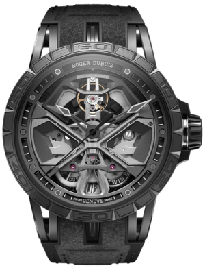 Roger Dubuis Excalibur Spider Monobalancier Huracan Black Dlc 45Mm