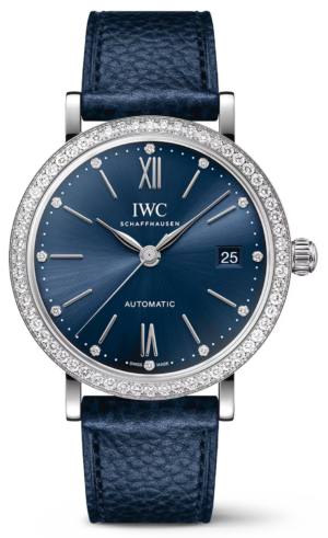 IWC Portofino Automatic Diamonds Blue 37mm