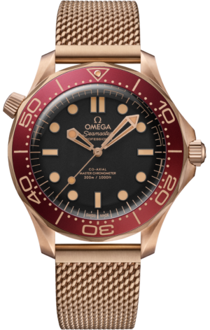 Omega Seamster Diver 300M Bronze Gold Black 42Mm