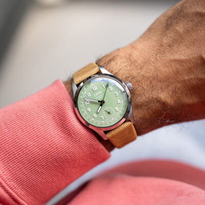 デコオーダー Oris Big Crown Pointer Date Calibre 403 Green 40mm 01 403 7799