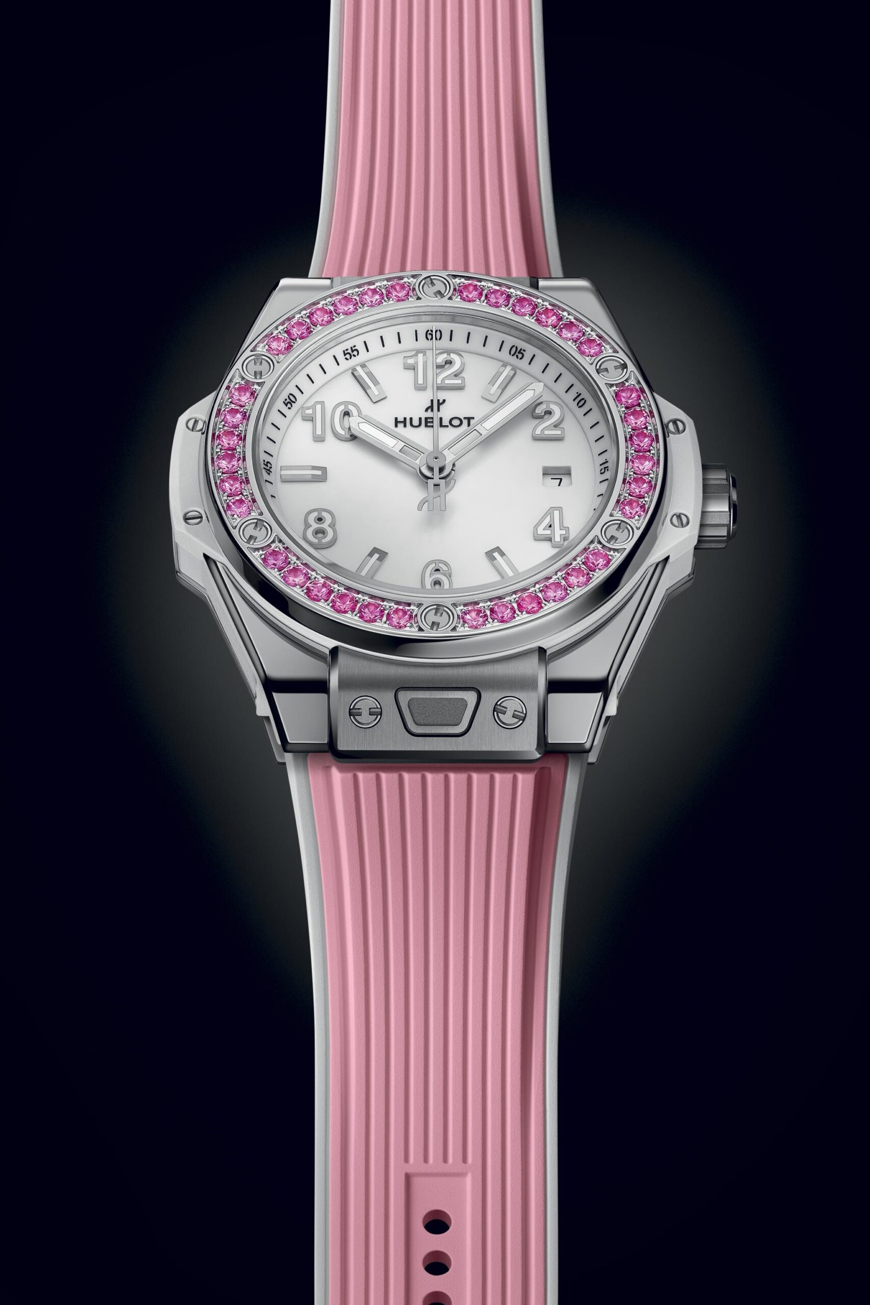 Hublot Big Bang One Click Joyful Steel Pink 33mm 485.SP.2210.RX