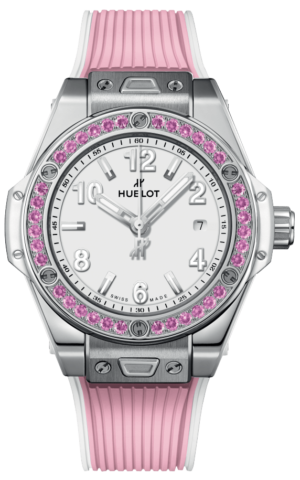 L’oro Canada | Luxury Watches &Amp; Jewellery 80 Hublot Big Bang One Click Joyful Steel Pink 33Mm