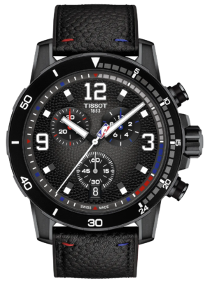 Tissot Supersport Nba Quartz Chronograph Black Pvd 45.5Mm
