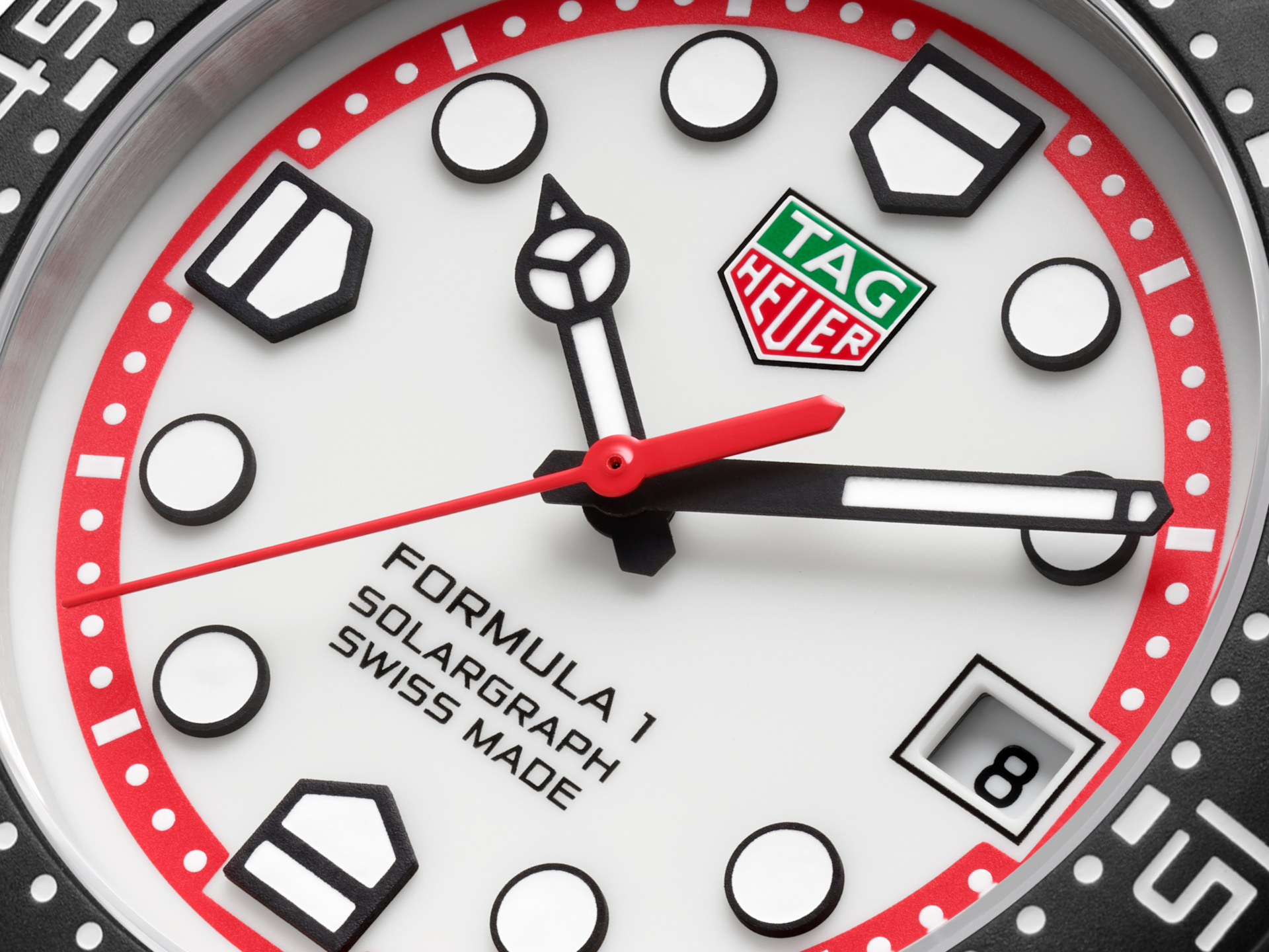 Tag Heuer Formula 1 Solargraph White 38mm WBY1111.BA0042 | LORO