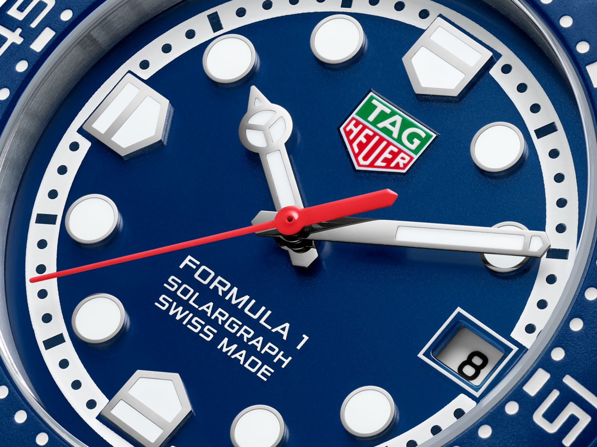 Tag Heuer Formula 1 Solargraph Blue 38mm WBY1112.BA0042 | LORO