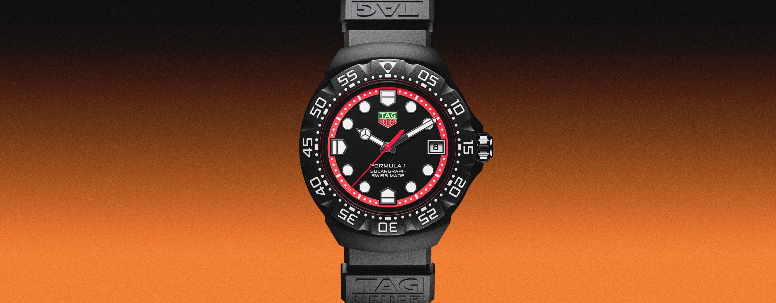 Tag Heuer Formula 1 Solargraph DLC Black 38mm WBY1114.FT8084 | LORO