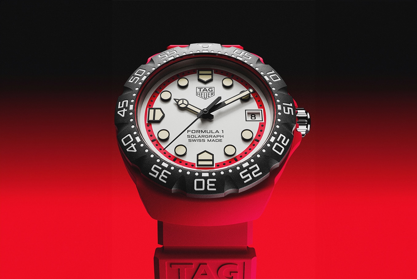 中国 洗筆（鉢）f12230901 Tag Heuer Formula 1 Solargraph White 38mm WBY1161.FT8086 | LORO