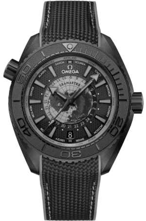Omega Seamaster Planet Ocean 600M Worldtimer Black Ceramic 45.5Mm