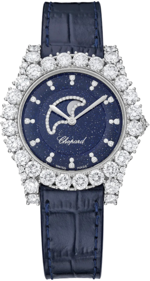 Chopard L'Heure Du Diamant Moonphase Blue 35mm
