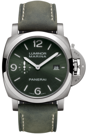 L’oro Canada | Luxury Watches &Amp; Jewellery 83 Panerai Luminor Marina Titanio Sunbrushed Green 44Mm