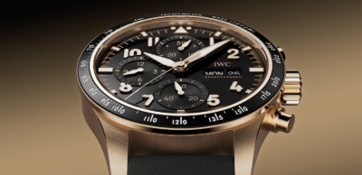TKC098 フラウィウス・ウィクトル IWC Pilots Watch Performance Chronograph 5N Gold Black 41mm