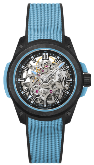 Norqain Wild One Skeleton Sky Blue 39Mm