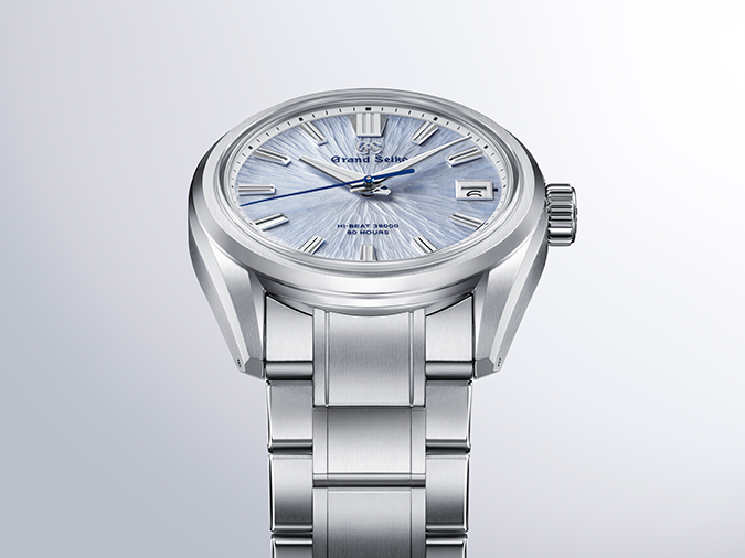 Grand Seiko Evolution 9 Hi-Beat Mt Iwate Light Blue 40mm SLGH027G