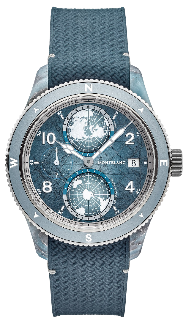 Montblanc 1858 Automatic 40mm Khaki 118222 | LORO