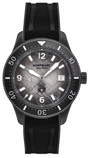 Montblanc Iced Sea Date 0 Oxygen Glacial Black 41Mm