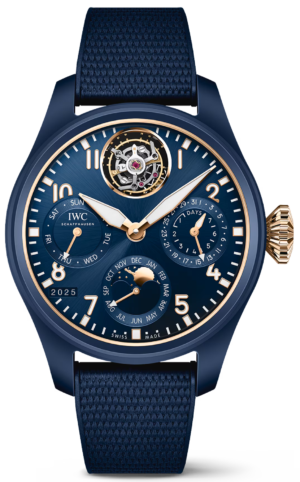 Iwc Big Pilots Watch Perpetual Calendar Tourbillon Le Petit Prince Blue 46Mm