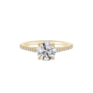 De Beers Forevermark Engagement Ring Diamonds 14kt Yellow Gold Size 7