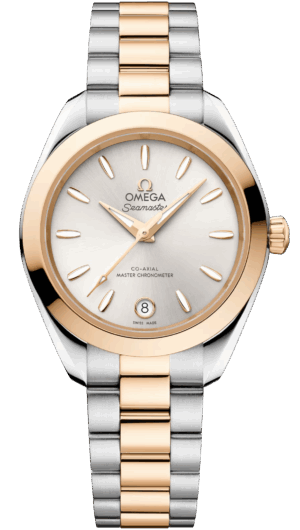 Omega Seamaster Aqua Terra 150m Moonshine Gold & Steel Silver 30mm