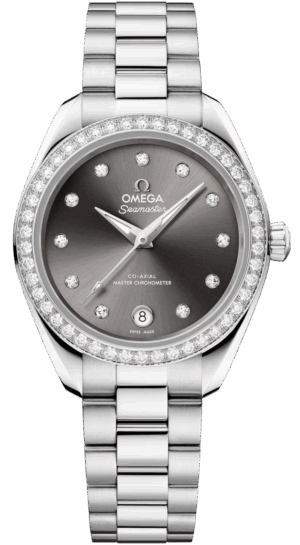 Omega Seamaster Aqua Terra 150m Diamonds Grey 30mm