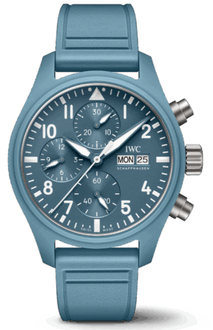 Iwc Pilots Watch Chronograph Top Gun Miramar Blue 41Mm