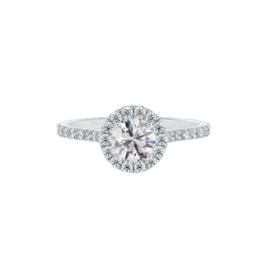 De Beers Forevermark Halo Engagement Ring Diamonds 14kt White Gold Size 7