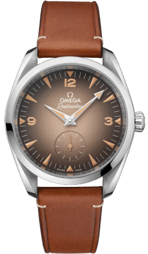 Omega Seamaster Heritage Railmaster Small Seconds Brown 38mm