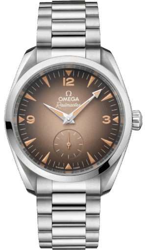 Omega Seamaster Heritage Railmaster Small Seconds Brown 38mm