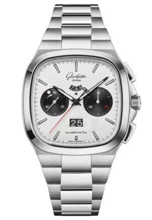 L’oro Canada | Luxury Watches &Amp; Jewellery 84 Glashutte Original Seventies X Chronograph North America Lacquer Matt White 40X40Mm