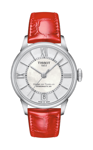 Tissot Chemin Des Tourelles Lady Powermatic 80 Silver MOP 32mm
