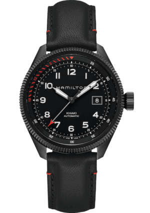 Hamilton Khaki Aviation Takeoff Air Zermatt Automatic Black PVD 42mm