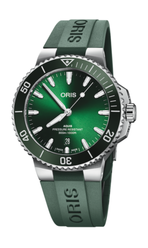 Oris Aquis Date 41.5mm Green