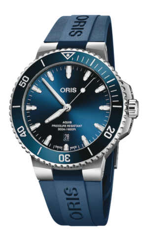 Oris Aquis Date 43.5mm Blue