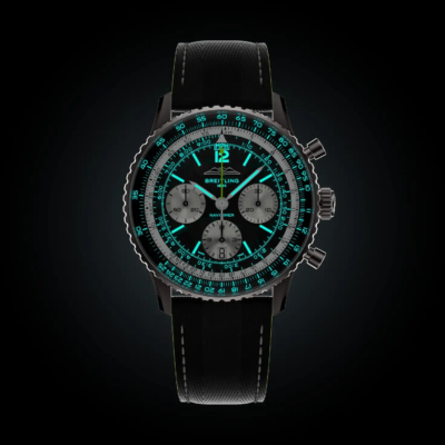 Breitling Navitimer Chronograph Aston Martin Aramco F1 Black 43mm