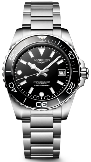 Longines Hydroconquest Automatic Black 39Mm