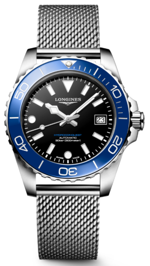 Longines Hydroconquest Automatic Black 39Mm
