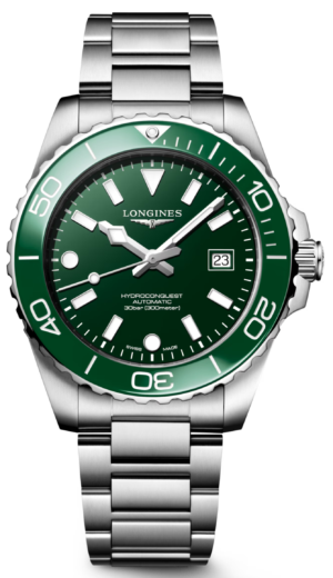 Longines Hydroconquest Automatic Green 39Mm