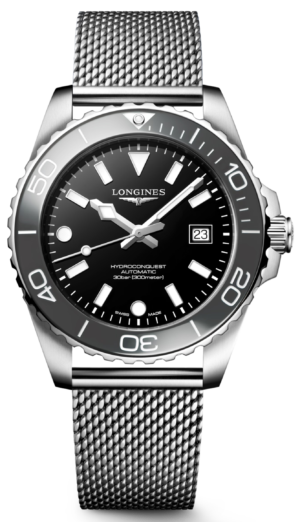 L’oro Canada | Luxury Watches &Amp; Jewellery 81 Longines Hydroconquest Automatic Black 39Mm