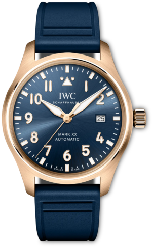 IWC Pilots Mark XX Le Petit Prince 5N Gold Blue 40mm