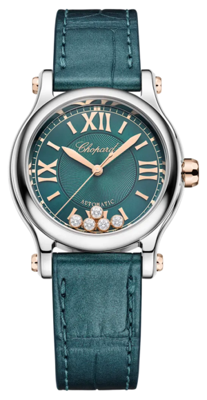 Chopard Boutique Toronto 2 Chopard Happy Sport Automatic Teal 30Mm