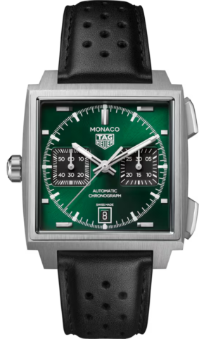 Tag Heuer Monaco Chronograph Titanium Green 39Mm